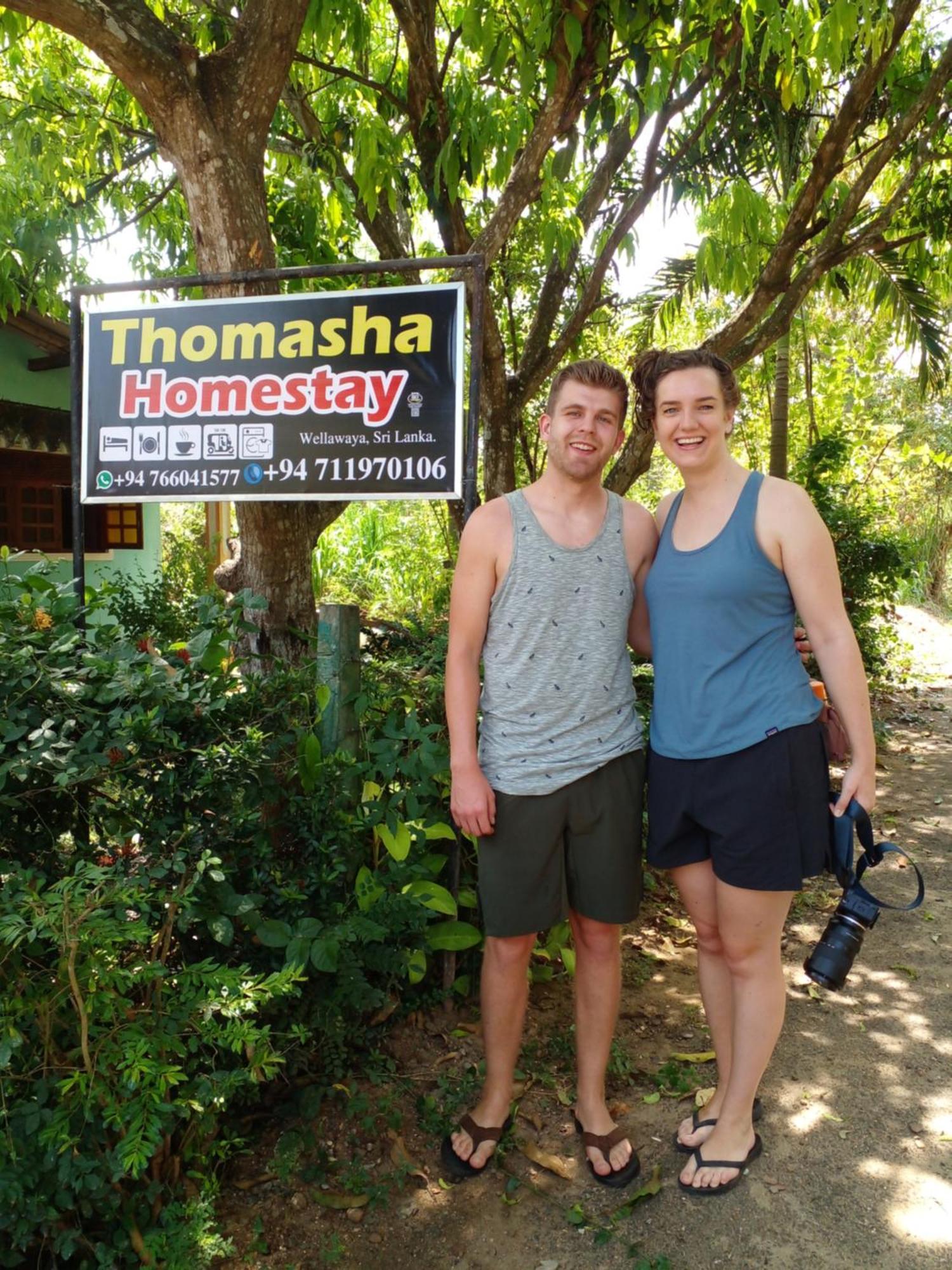 Thomasha Homestay Wellawaya Exterior foto